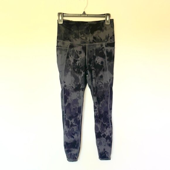 Danskin Ladies' High Rise Brushed Legging Gray Marble Size S - Picture 3 of 6